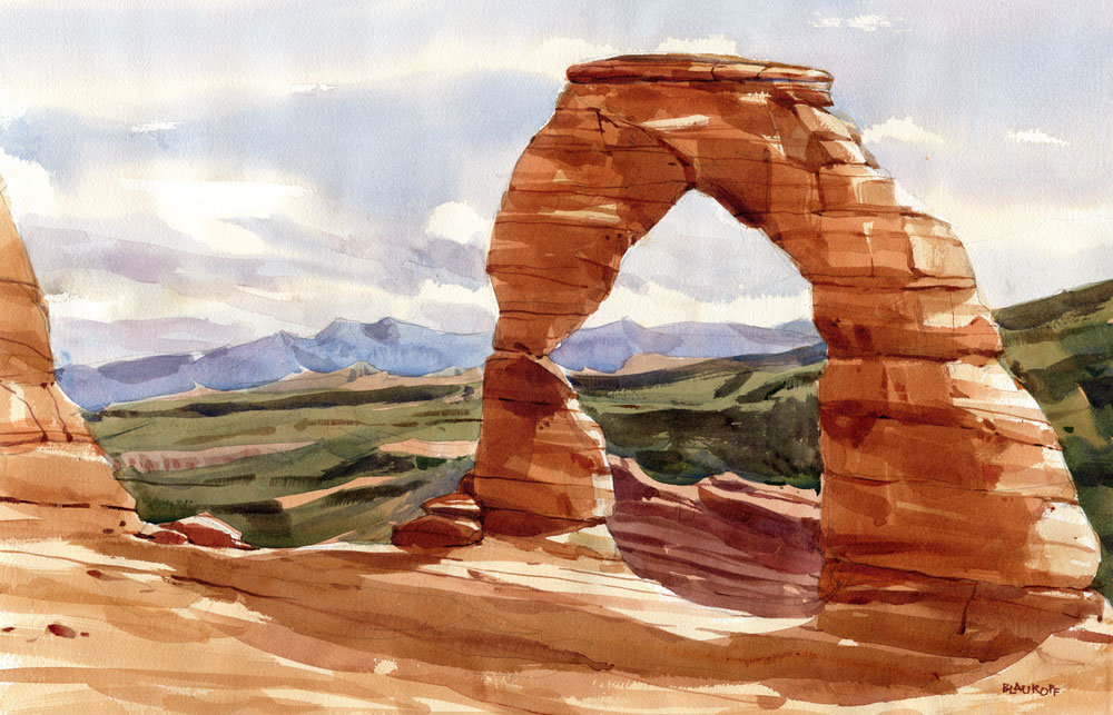 Delicate Arch by Shari Blaukopf in Montreal, Canada