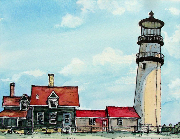 Awesome Lighthouse by Terry Benderas