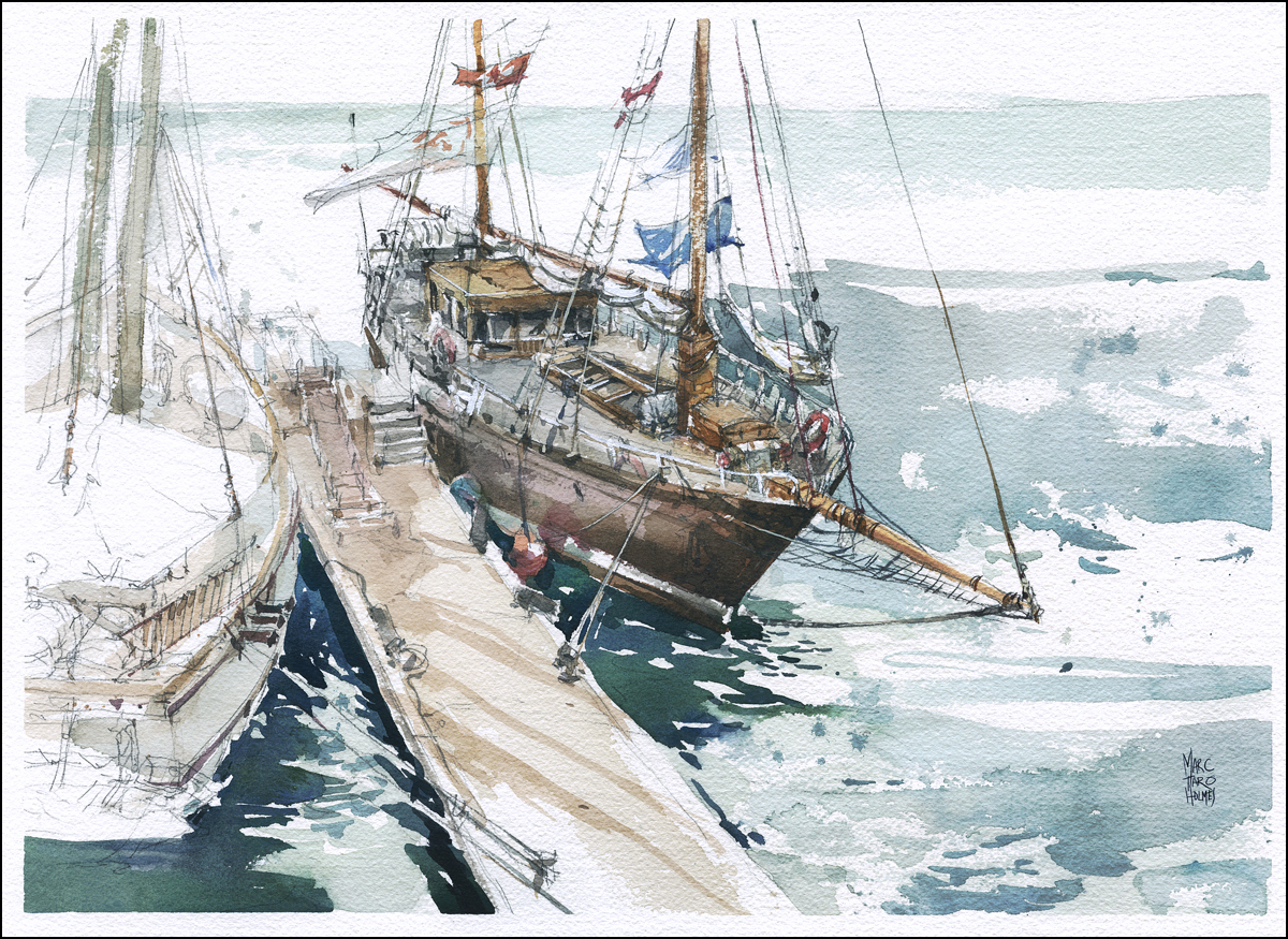 Return of the Tall Ships by Marc Holmes in Montreal