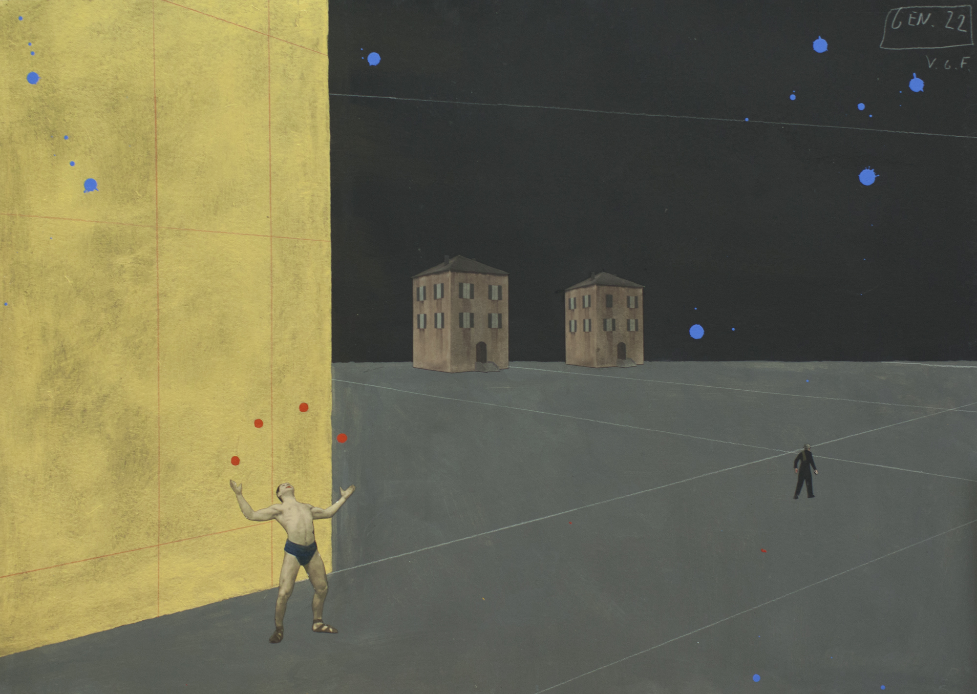 Ginestra-2022 Ongoing by Paolo Ventura in Milan, Italy