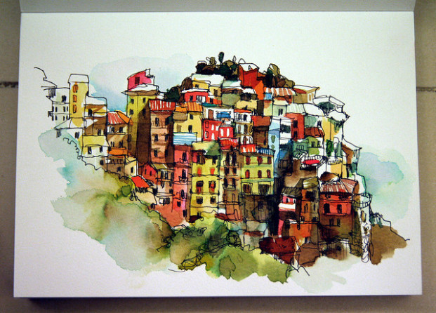 Cinque Terre by o_o mars on Flickr in Taiwan.