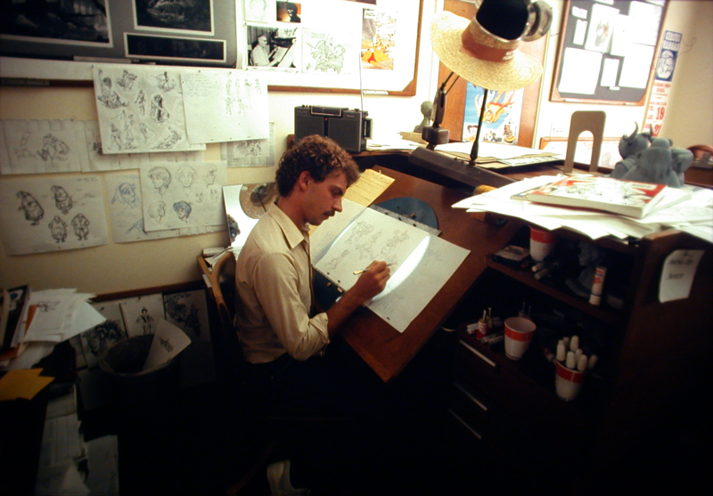 Art Space: Andreas Deja at Disney Studios, Circa 1983