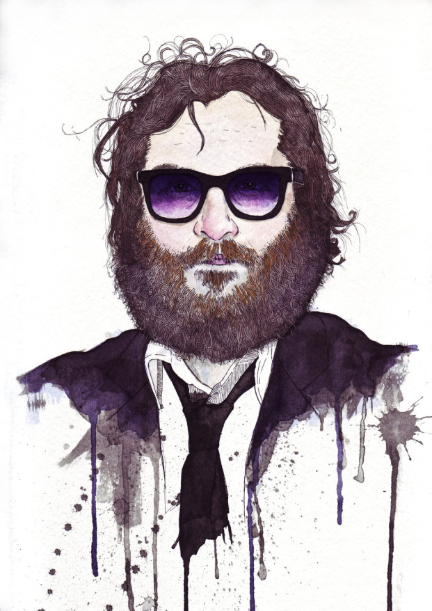 Joaquin Phoenix by Jesse Robinson Williams in Vancouver, BC