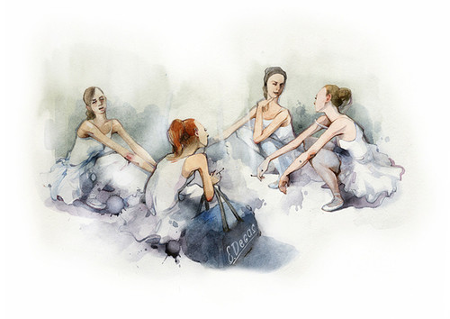 Ballet by Dmitry Rebus Larin in Moscow, Russia