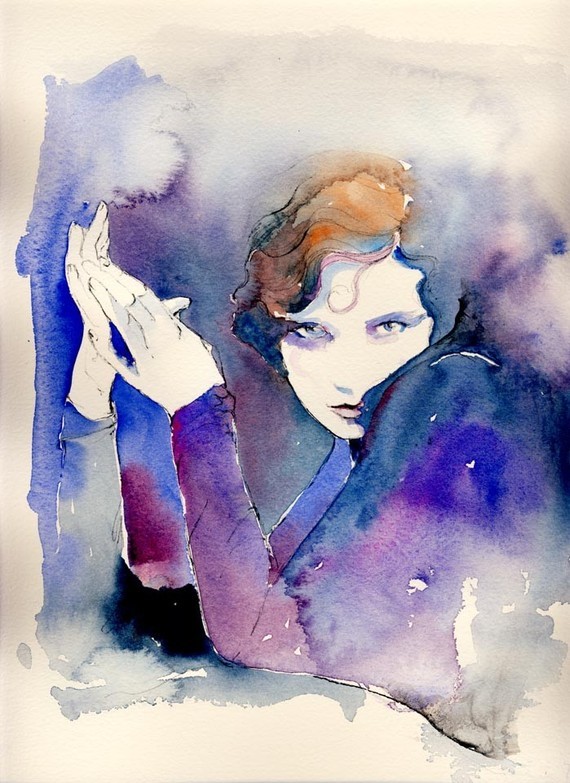 Tilly Losch by Cate Parr in Los Angeles, California.