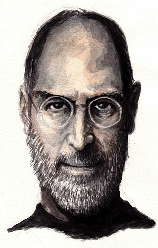 Steve Jobs by Rob Carey in Kandern, Germany.