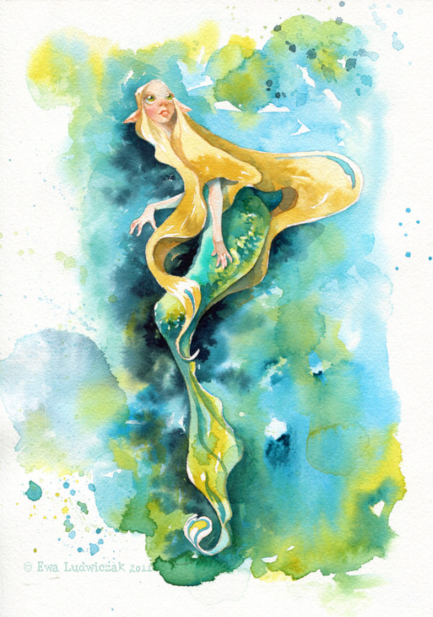 Water Spirit by Ewa Ludwiczak in Berlin, Germany.