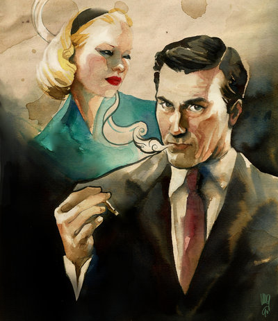 Mad Men by Maria Emege in Madrid, Spain