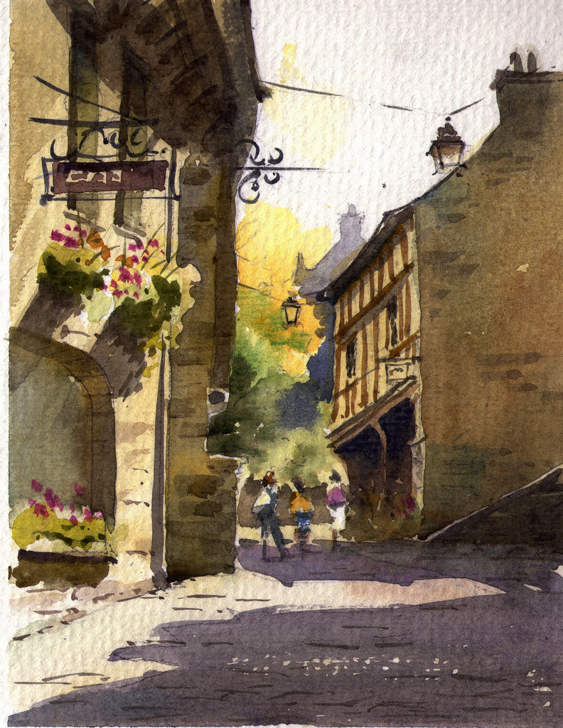 Dinan by Andy Shore in Leicester, England