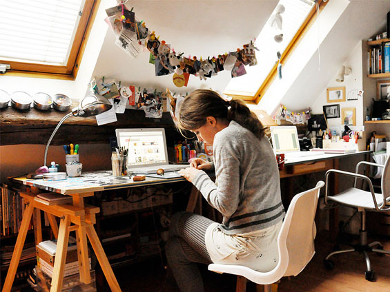 Art Space: Patricia in Paris, France.