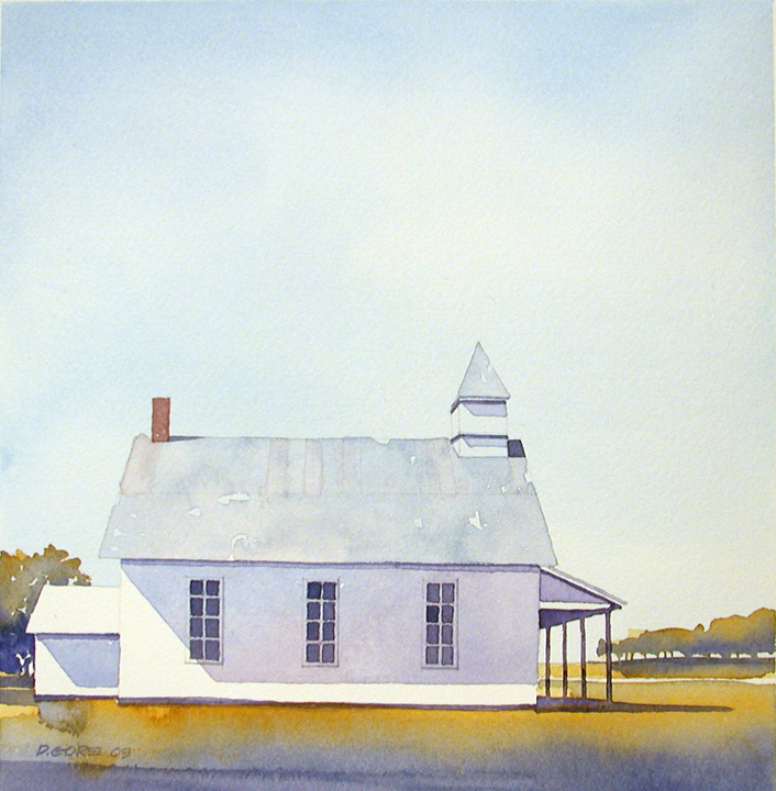 Kansas Schoolhouse by Don Gore in Missouri.
