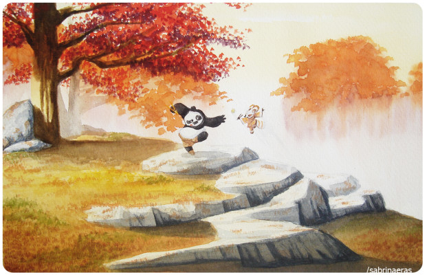 Kung Fu Panda by Sabrina Eras in Brazil.