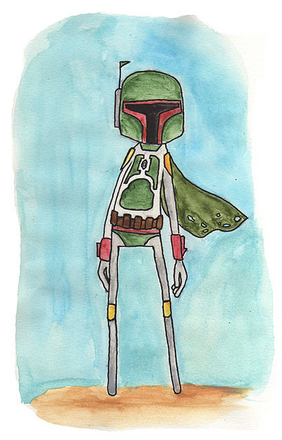 boba fett, boba fett! where? by Matthew Parks.