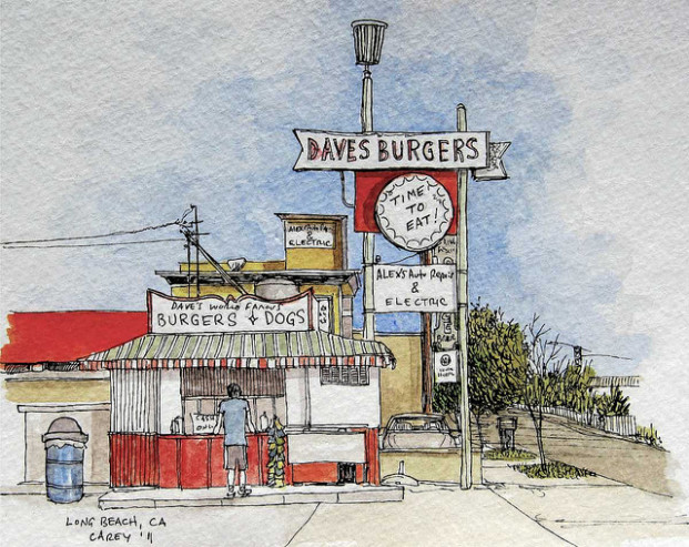 Dave’s Burgers by Rob Carey in Kandern, Germany.