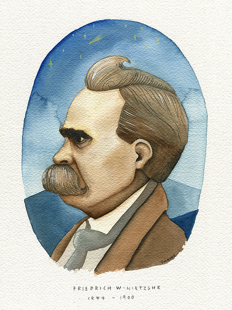 Nietzsche by Shigeru Ito in Bangkok, Thailand.