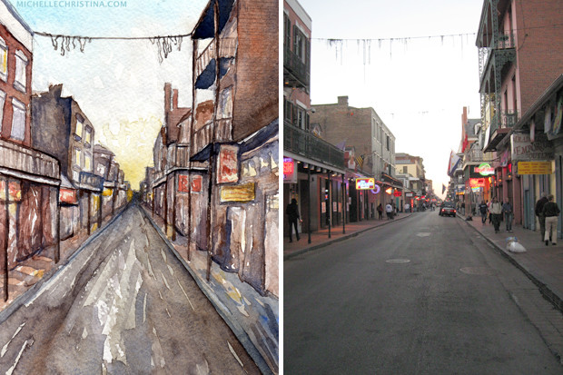 Bourbon St. by Michelle Christina in Dover, New Hampshire