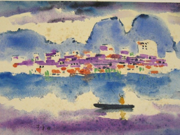 Fishing by Professor Yin Cheong CHENG in Hong Kong.