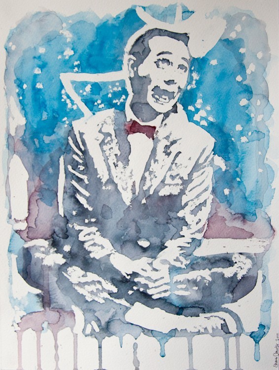 Pee Wee Herman by DinosDiedOfBoredom on Etsy.