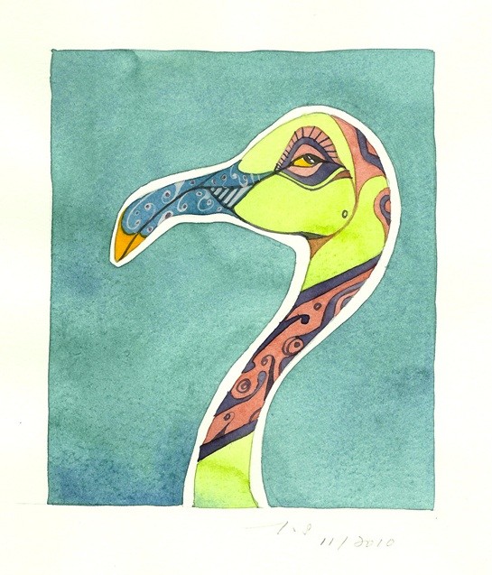 Flamingo 02 by Sandy N Bear in Kaohsiung, Taiwan