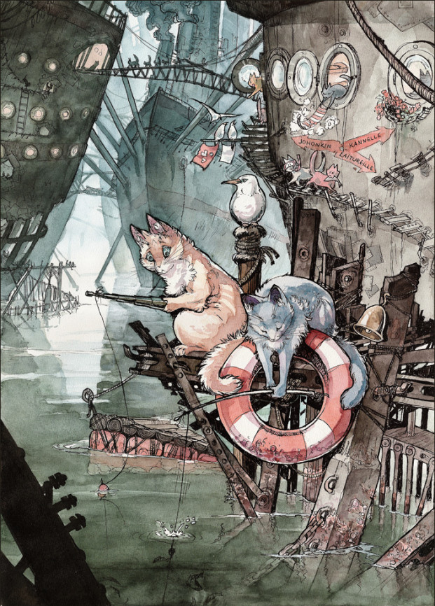 Shipcatville by Minna Sundberg in Finland.