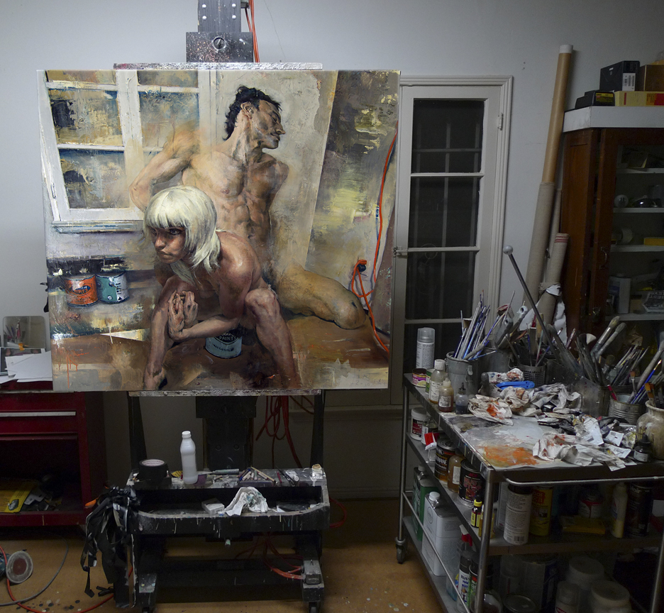 Art Space: Kent Williams in Los Angeles, California