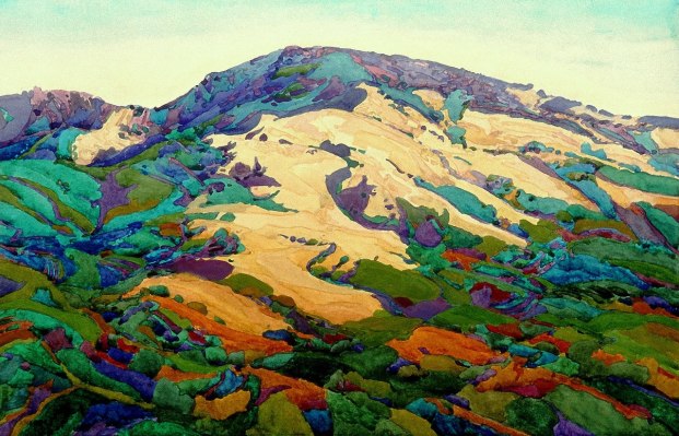 Twisting Mountain by Robin Purcell in Northern California.
