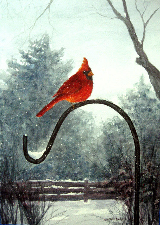 A Winter’s Day by Debra Tritt Kreiger in Mechanicsburg, Pennsylvania
