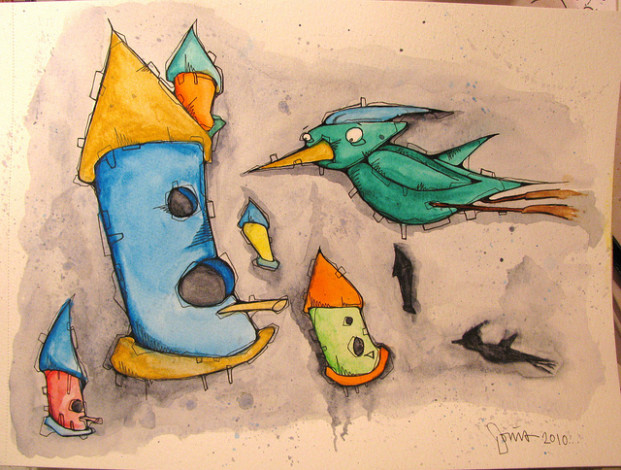 Birdhouses by Aleister Crowley in Chicago, Illinois