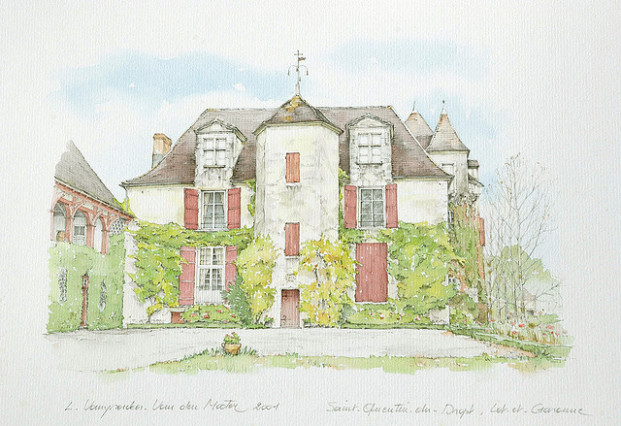 Tisseuil, Lissac-sur-Couze, Corrze by Linda Vanysacker – Van den Mooter.