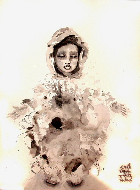 Snow Angel by Steven Thomas VanOeveren in Portland, Oregon.