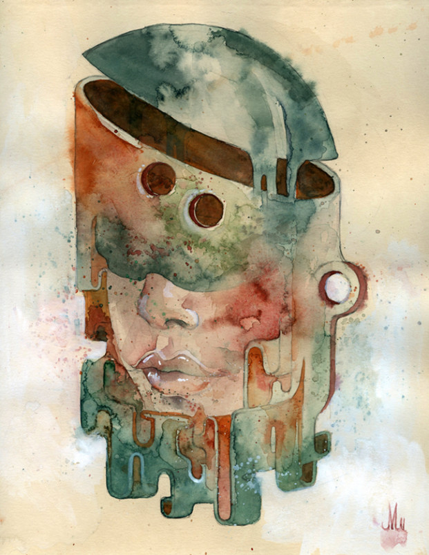 The Constant Mourner by Jacob van Loon in DeKalb, Illinois.